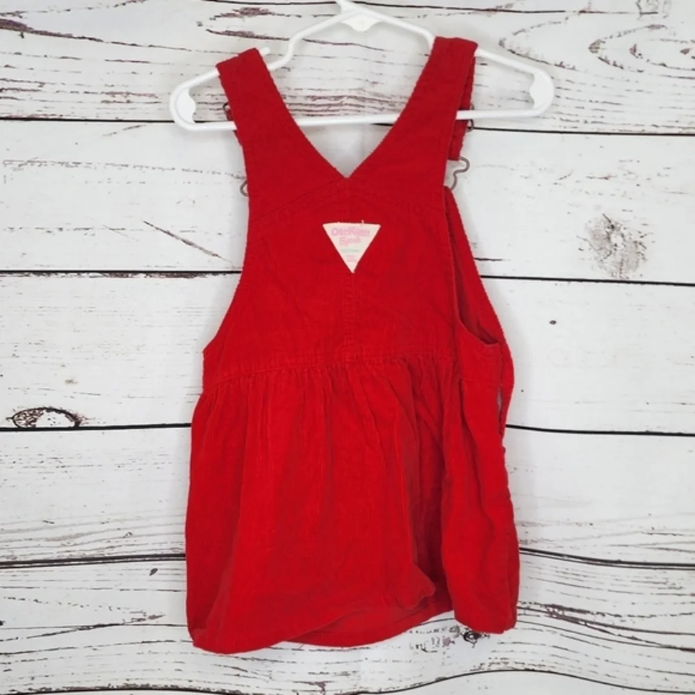 OshKosh Red‎ Corduroy Dress